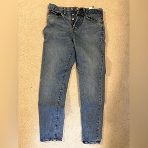 Levi’s premium denim Wedgie. Size 27. Button fly.